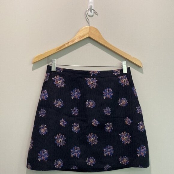 CLUB Monaco Wool Silk Camissa Skirt - Picture 8 of 10